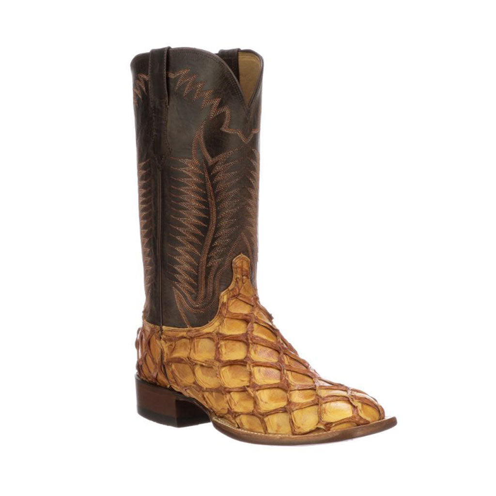 Botas Lucchese Brooks Cognac Pirarucu – Resistol