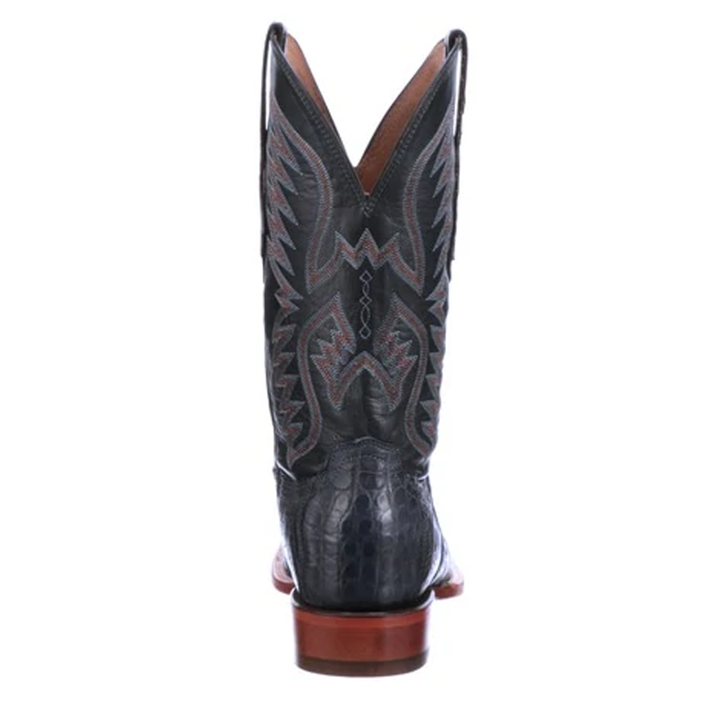 Bottes Western Lucchese Bryan En Cuir De Caïman Noir - Taille 10D, Neuves Sans Emballage