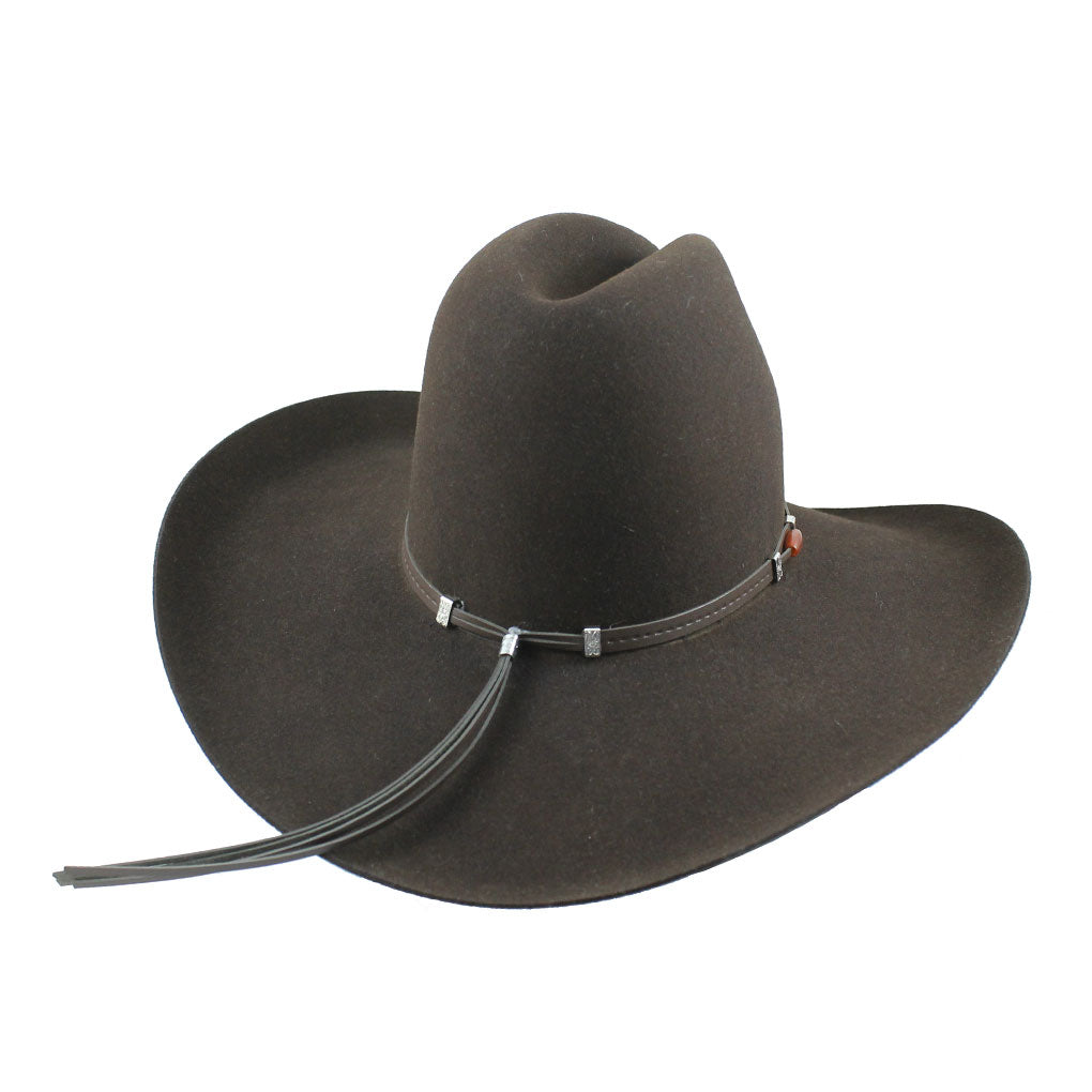 Chapeau Cowboy Resistol Cordova 4X Couronne Brique Yeux Serpent - Neuf | Stetson Western
