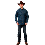 Camisa Stetson Mod 11-001-0565-6098 BU