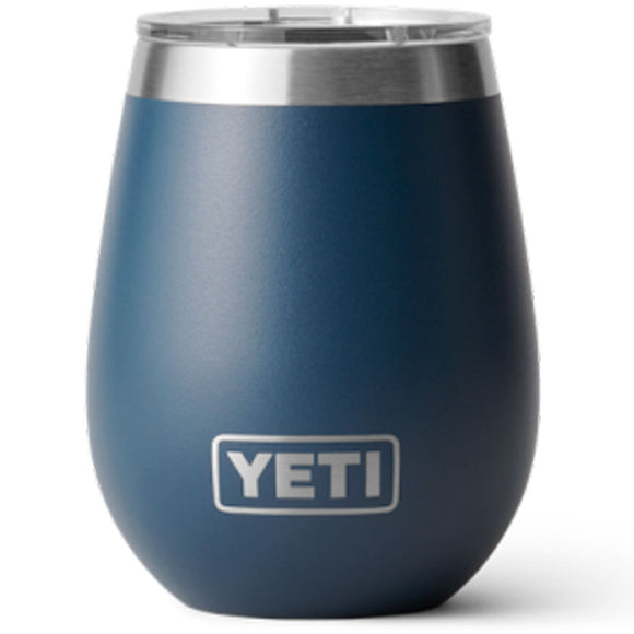 Vaso Yeti Rambler 10 oz Wine Tumbler Ms Navy