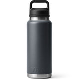 Termo Yeti Rambler 36 oz Bottle Chug Charcoal