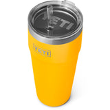 Vaso Yeti Rambler 26 oz Cup With Straw Alpine Yellow