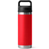 Termo Yeti Rambler 18 oz Bottle Chug Rescue Red