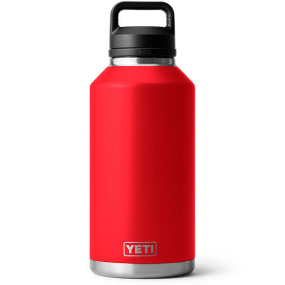 Termo Yeti Rambler 64 oz Bottle Chug Rescue Red