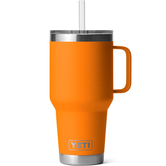 Taza Yeti Rambler 35 oz Straw Cup King Crab Orange