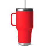 Taza Yeti Rambler 35 oz Straw Cup Rescue Red