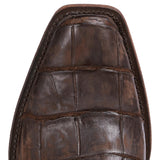 Botas Lucchese Burk M3195.74 Alligator Chocolate