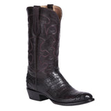 Botas Lucchese Charles M1637.R4 Black Cherry Caiman