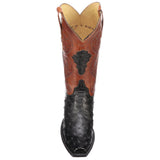 Botas Lucchese GY1007.73 Black Ostrich