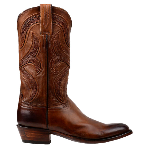 Botas Lucchese GY1501.63 Rum DK Brown Calf