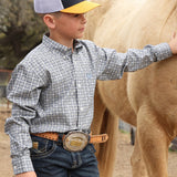 Camisa Cinch Boys Mod MTW7060413 White