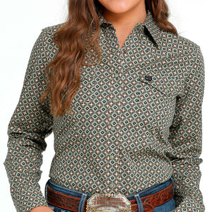 Camisa Cinch Para Dama Mod MSW9201044