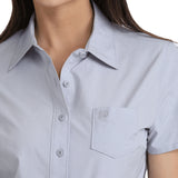 Camisa Cinch Para Dama Mod MSW9162005 Lila