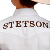 Camisa Stetson Boys Mod 11-030-0489-0025 WH