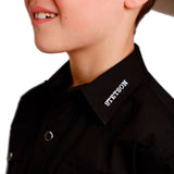 Camisa Stetson Boys Mod 11-030-0489-1022 BL