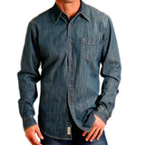 Camisa Stetson Mod 11-001-0465-0190 BU