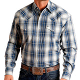 Camisa Stetson Mod 11-001-0478-0192 BU