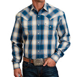 Camisa Stetson Mod 11-001-0478-2040 BU