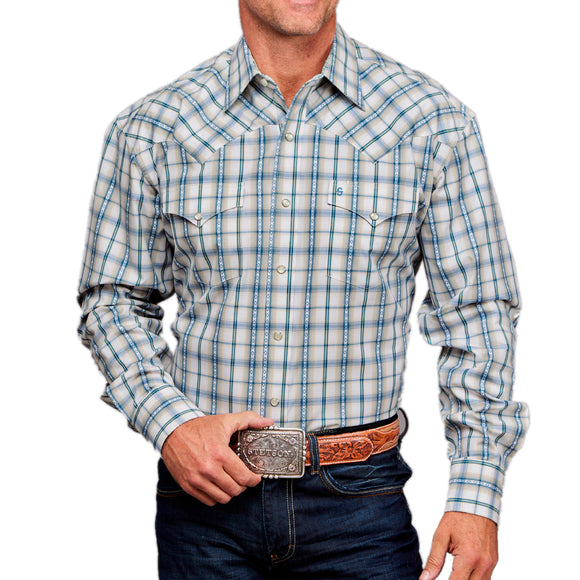 Camisa Stetson Mod 11-001-0478-5021 BU