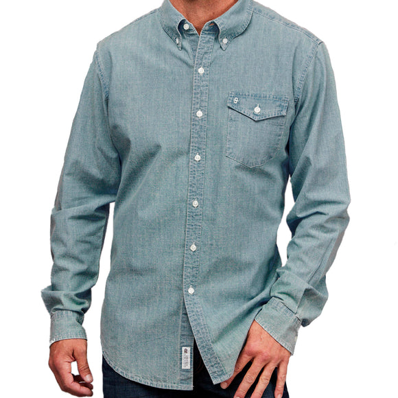 Camisa Stetson Mod 11-001-0566-5038 BU