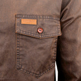 Chamarra Outback Mod 2806 Arkansas Brown