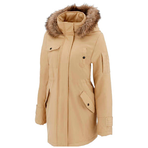 Chamarra Resistol Womens Vintage Khaki Parka