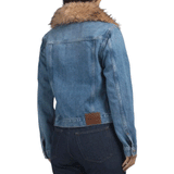 Chamarra Etica The Pixie Fur Collar Peachtree