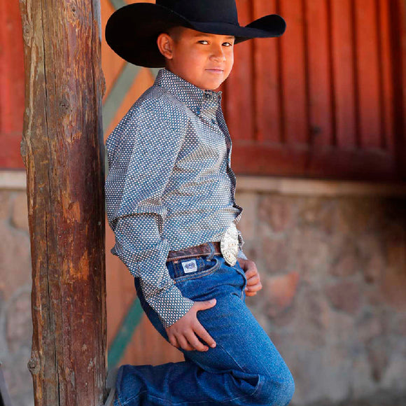 Camisa Cinch Boys Mod MTW7060388