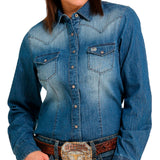 Camisa Cinch Para Dama Mod MSW9202001