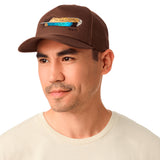Gorra Yeti Mod Wetlands Feather Wfb Brown