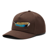 Gorra Yeti Mod Wetlands Feather Wfb Brown