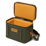 Hielera Yeti Hopper Flip 18 Olive/King Crab Orange