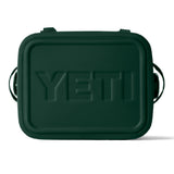 Hielera Yeti Hopper Flip 12 Black Forest Green