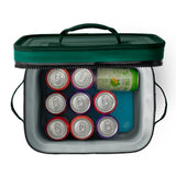 Hielera Yeti Hopper Flip 12 Black Forest Green