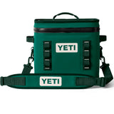 Hielera Yeti Hopper Flip 12 Black Forest Green