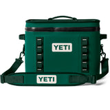 Hielera Yeti Hopper Flip 18 Black Forest Green