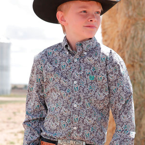 Camisa Cinch Boys Mod MTW7060317