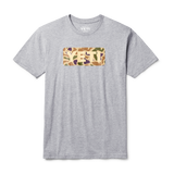 Playera Yeti Mod Camo Logo Badge SST Heather Gray