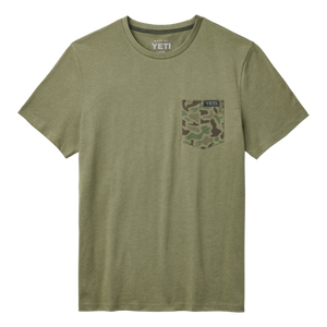 Playera Yeti Mod Camo Pocket SST Heather Olive – Resistol