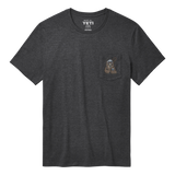 Playera Yeti Mod Cool Bear Pocket SST Heather Charcoal