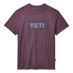 Playera Yeti Mod Logo Badge SST Heather Plum