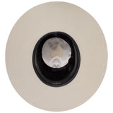 Resistol Midnight 6x Silverbelly Open Crown