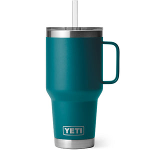 Taza Yeti Rambler 35 oz Straw Cup Agave Teal