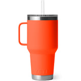 Taza Yeti Rambler 35 oz Straw Cup Papaya