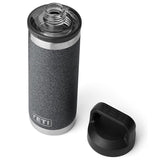 Termo Yeti Rambler 18 oz Bottle Chug Black Black Stone