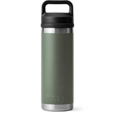 Termo Yeti Rambler 18 oz Bottle Chug Camp Green