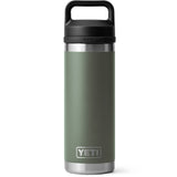 Termo Yeti Rambler 18 oz Bottle Chug Camp Green