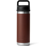 Termo Yeti Rambler 18 oz Bottle Chug Wetlands Brown