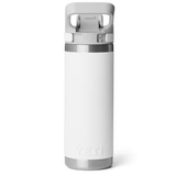 Termo Yeti Rambler 18 oz Bottler Chug White